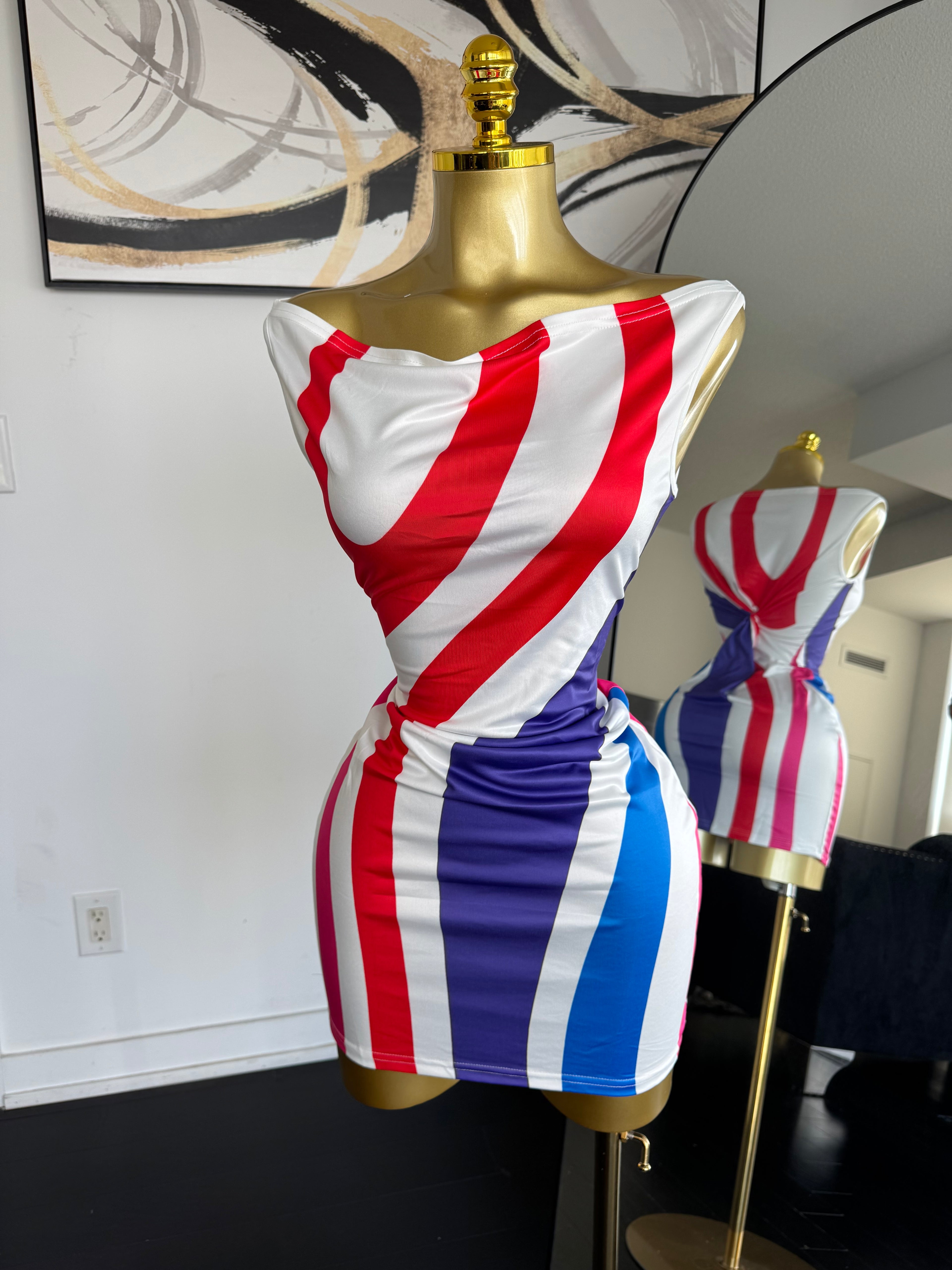 Color Rush Mini Dress