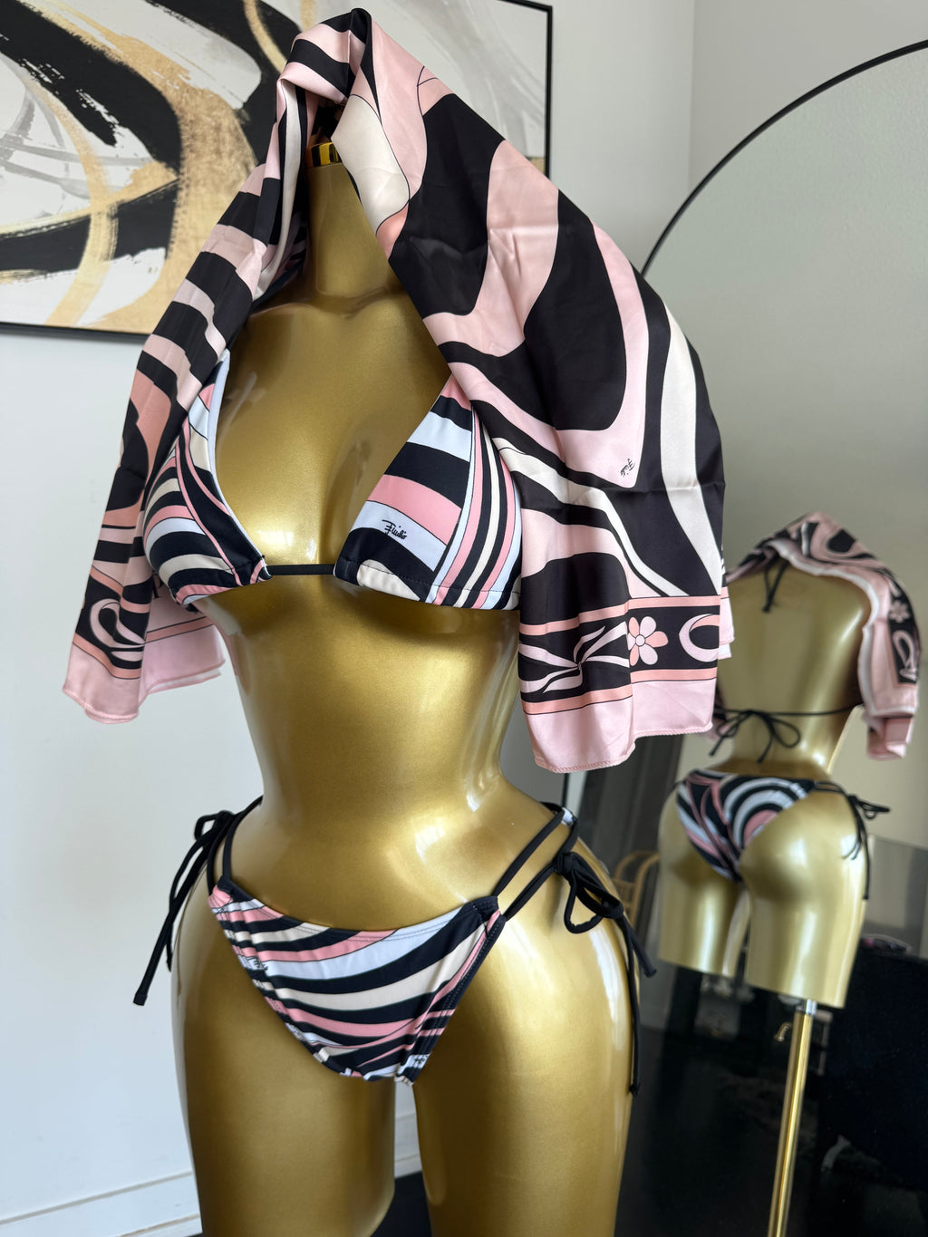 3 Piece Pink Pucci Set