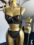 Sexy Lace 3 Piece Lingerie