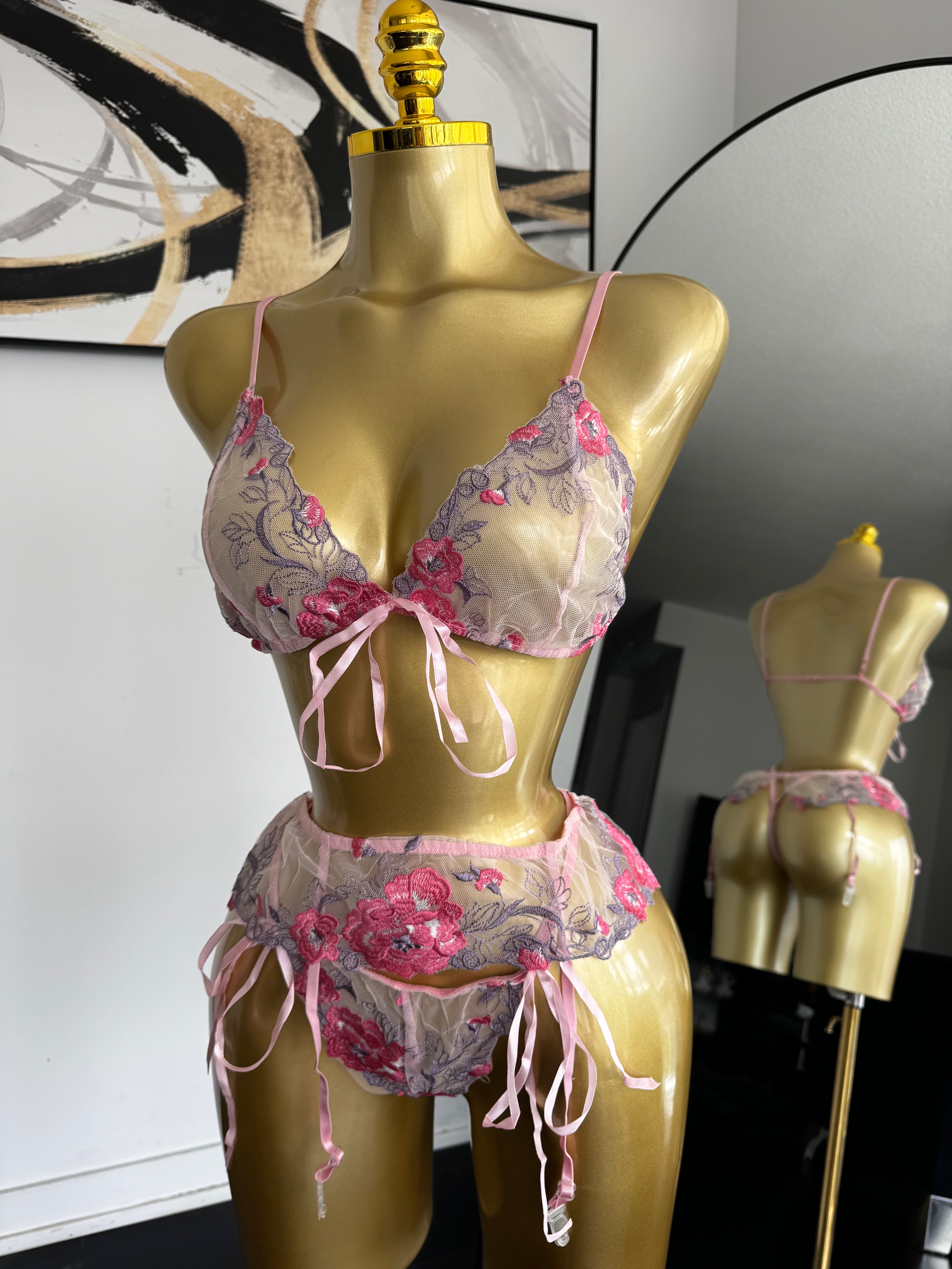 Lace Spaghetti Straps lingerie
