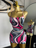 Pink Mirage Mini Dress