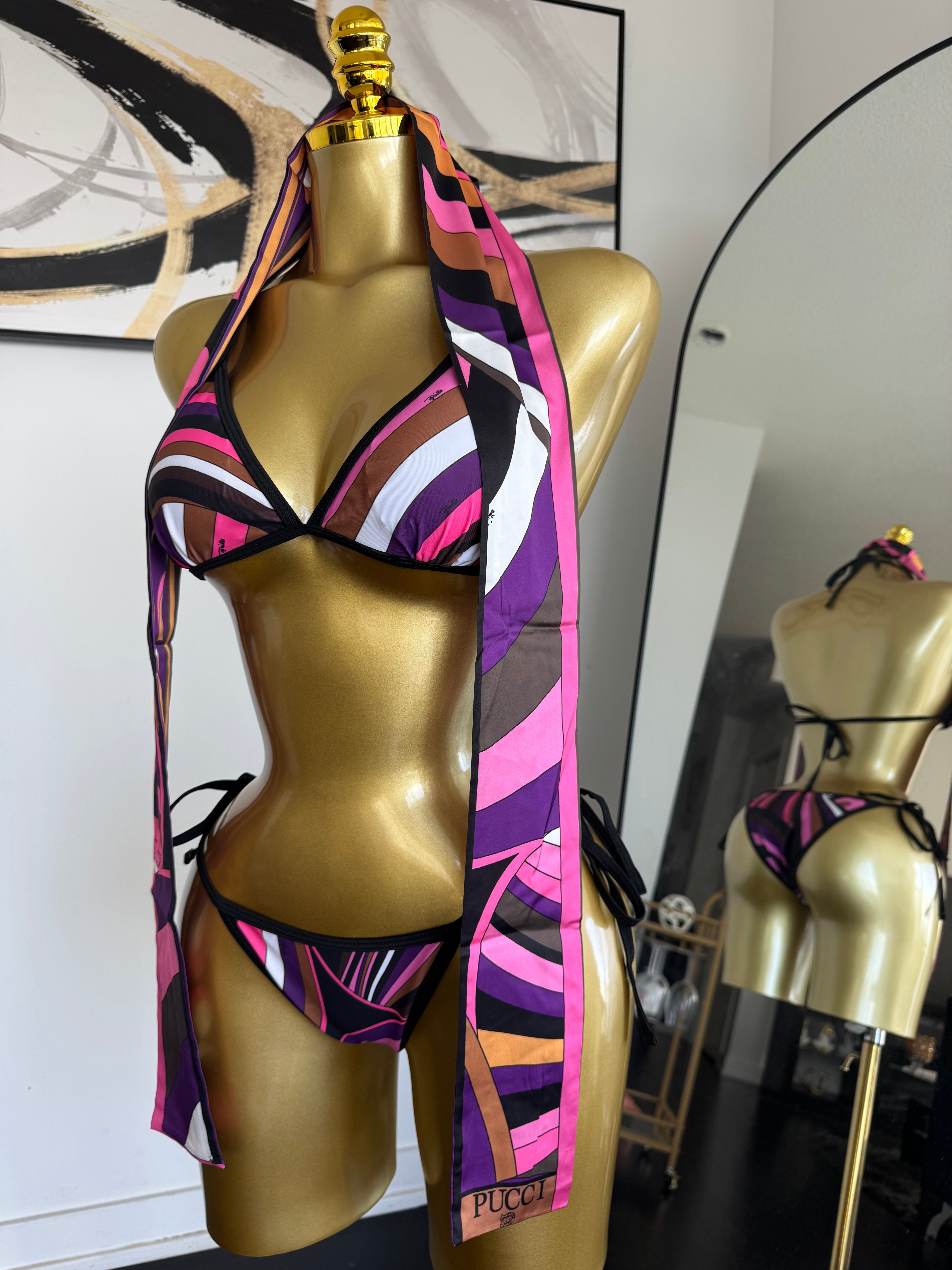 3 Piece Purple Pucci Set